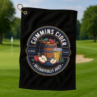 Haul Cummins Cider S Funny Golf Towel