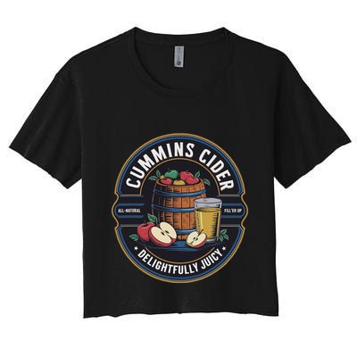 Haul Cummins Cider S Funny Crop Top