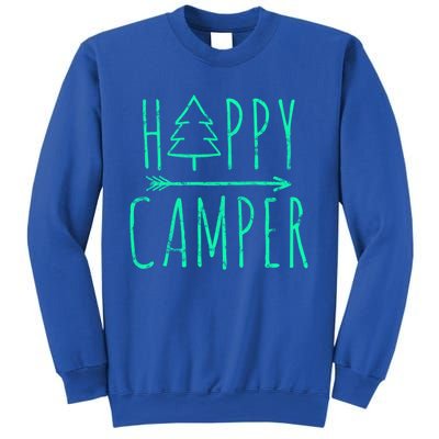 Happy Camper Camping Gift Sweatshirt