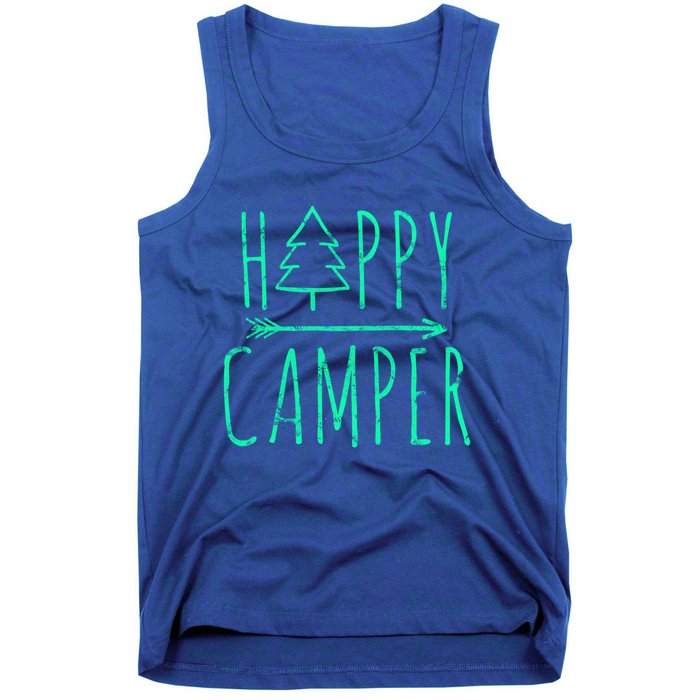 Happy Camper Camping Gift Tank Top