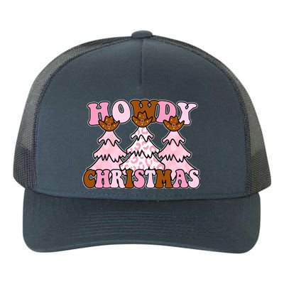 Howdy Christmas Cute Holiday Yupoong Adult 5-Panel Trucker Hat