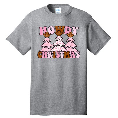 Howdy Christmas Cute Holiday Tall T-Shirt