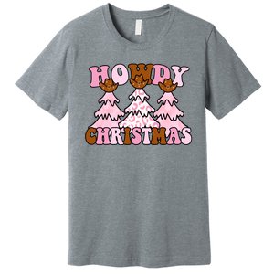 Howdy Christmas Cute Holiday Premium T-Shirt