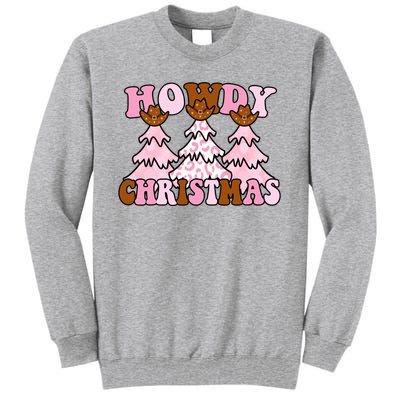 Howdy Christmas Cute Holiday Tall Sweatshirt