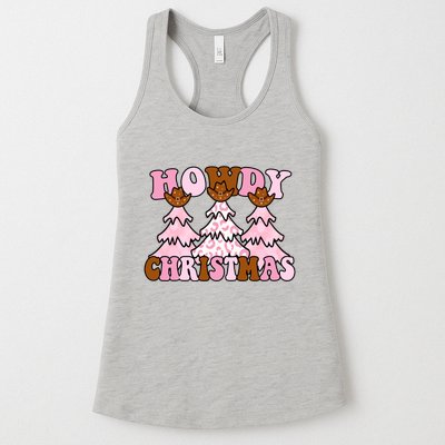 Howdy Christmas Cute Holiday Womens Tank Top