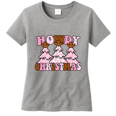 Howdy Christmas Cute Holiday Womens T-Shirt