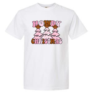 Howdy Christmas Cute Holiday Garment-Dyed Heavyweight T-Shirt