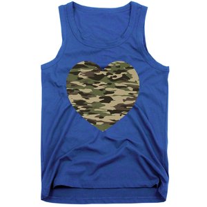 Heart Camoflauge Clothing Camo Military Tactical Gift Tank Top