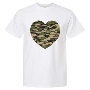 Heart Camoflauge Clothing Camo Military Tactical Gift Garment-Dyed Heavyweight T-Shirt