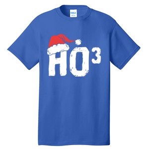 Ho3 Cubed Christmas Ho Ho Ho Math Teacher Xmas Mathematics Great Gift Tall T-Shirt