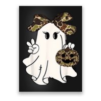 Halloween Camouflage Camo Ghost Hello Hunting Season Poster