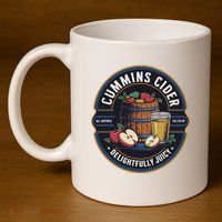 Haul Cummins Cider 11oz C Handle Ceramic Mug