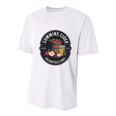 Haul Cummins Cider Youth Performance Sprint T-Shirt