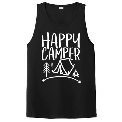 Happy Camper Camping Vacation For, Wo, And PosiCharge Competitor Tank