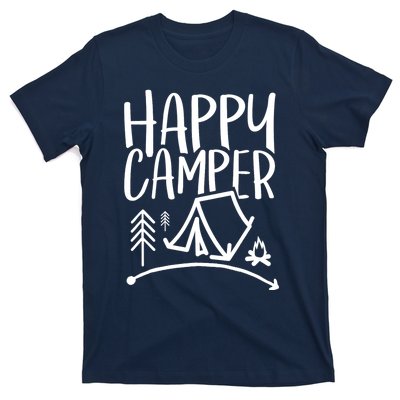 Happy Camper Camping Vacation For, Wo, And T-Shirt