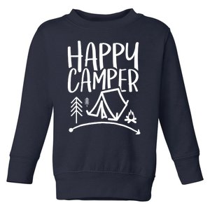 Happy Camper Camping Vacation For, Wo, And Toddler Sweatshirt