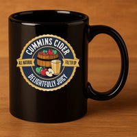 Haul Cummins Cider 11oz C Handle Ceramic Mug