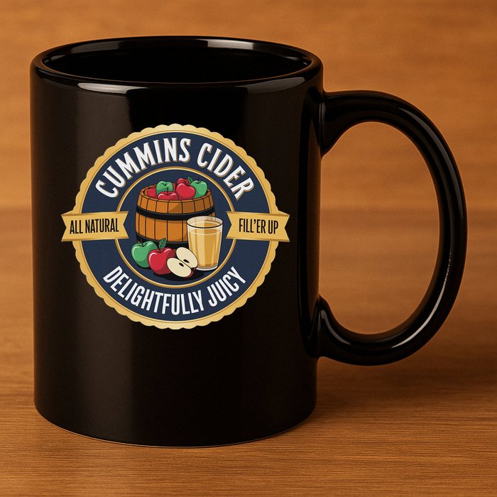 Haul Cummins Cider 11oz C Handle Ceramic Mug