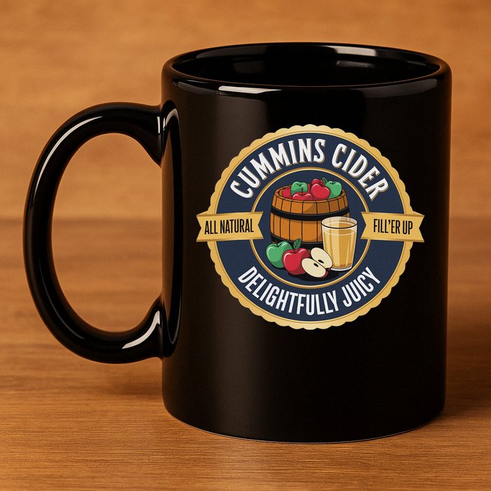 Haul Cummins Cider 11oz C Handle Ceramic Mug
