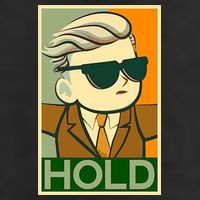 Hold Crypto Currency Cartoon 11oz C Handle Ceramic Mug