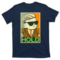 Hold Crypto Currency Cartoon T-Shirt