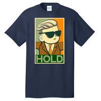 Hold Crypto Currency Cartoon Tall T-Shirt