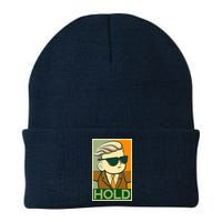 Hold Crypto Currency Cartoon Beanie