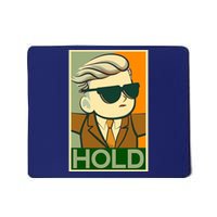 Hold Crypto Currency Cartoon Mousepad