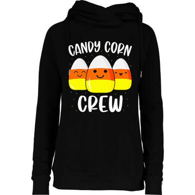 Halloween Candy Corn Crew Costume Fun Friends Outfit Womens Funnel Neck Pullover Hood