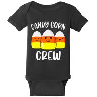 Halloween Candy Corn Crew Costume Fun Friends Outfit Baby Bodysuit