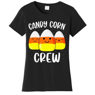 Halloween Candy Corn Crew Costume Fun Friends Outfit Women's T-Shirt