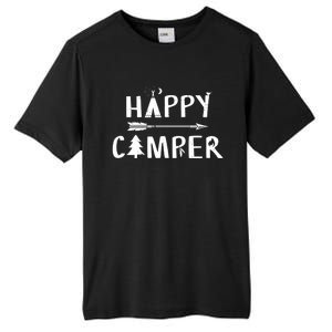 Happy Camper Camping Gift Camp Gift Tall Fusion ChromaSoft Performance T-Shirt