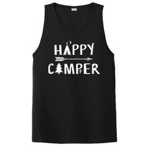 Happy Camper Camping Gift Camp Gift PosiCharge Competitor Tank