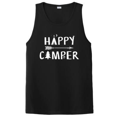 Happy Camper Camping Gift Camp Gift PosiCharge Competitor Tank