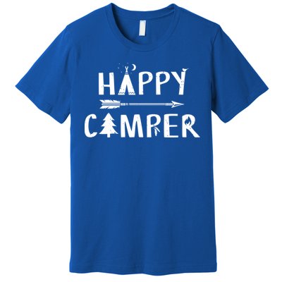 Happy Camper Camping Gift Camp Gift Premium T-Shirt