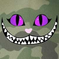 Halloween Cheshire Cat Grinning Smile Wonderland Floating Legacy Tie Dye Trucker Hat