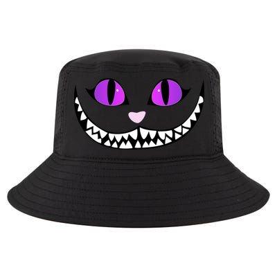 Halloween Cheshire Cat Grinning Smile Wonderland Floating Cool Comfort Performance Bucket Hat