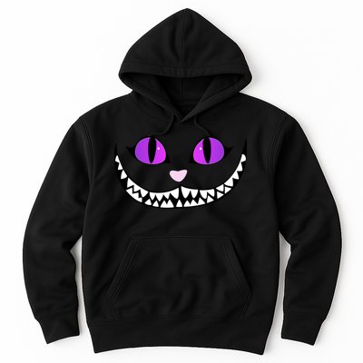 Halloween Cheshire Cat Grinning Smile Wonderland Floating Hoodie