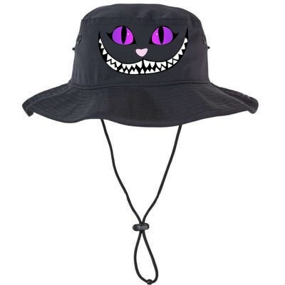 Halloween Cheshire Cat Grinning Smile Wonderland Floating Bucket Hat