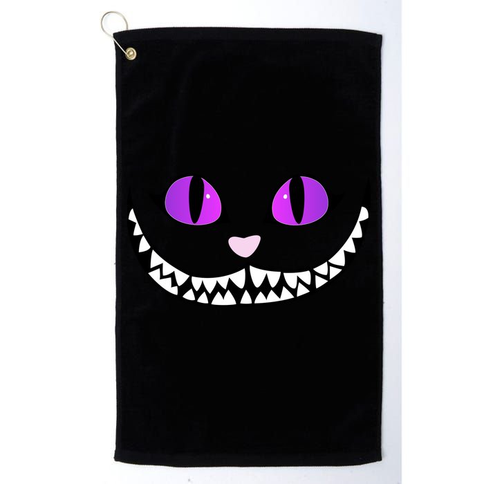 Halloween Cheshire Cat Grinning Smile Wonderland Floating Golf Towel