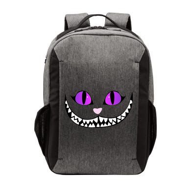 Halloween Cheshire Cat Grinning Smile Wonderland Floating Vector Backpack