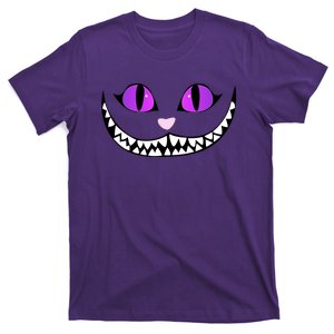 Halloween Cheshire Cat Grinning Smile Wonderland Floating T-Shirt