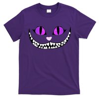 Halloween Cheshire Cat Grinning Smile Wonderland Floating T-Shirt