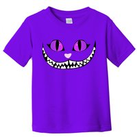 Halloween Cheshire Cat Grinning Smile Wonderland Floating Toddler T-Shirt