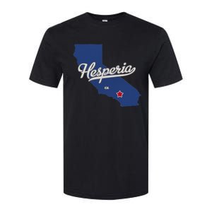 Hesperia California CA Map Softstyle CVC T-Shirt