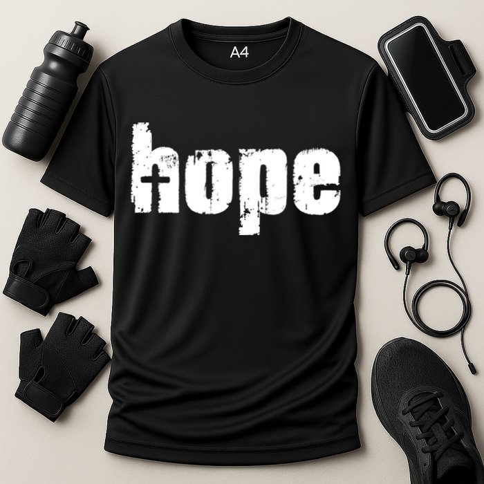 Hope Cross Christianity Cooling Performance Crew T-Shirt
