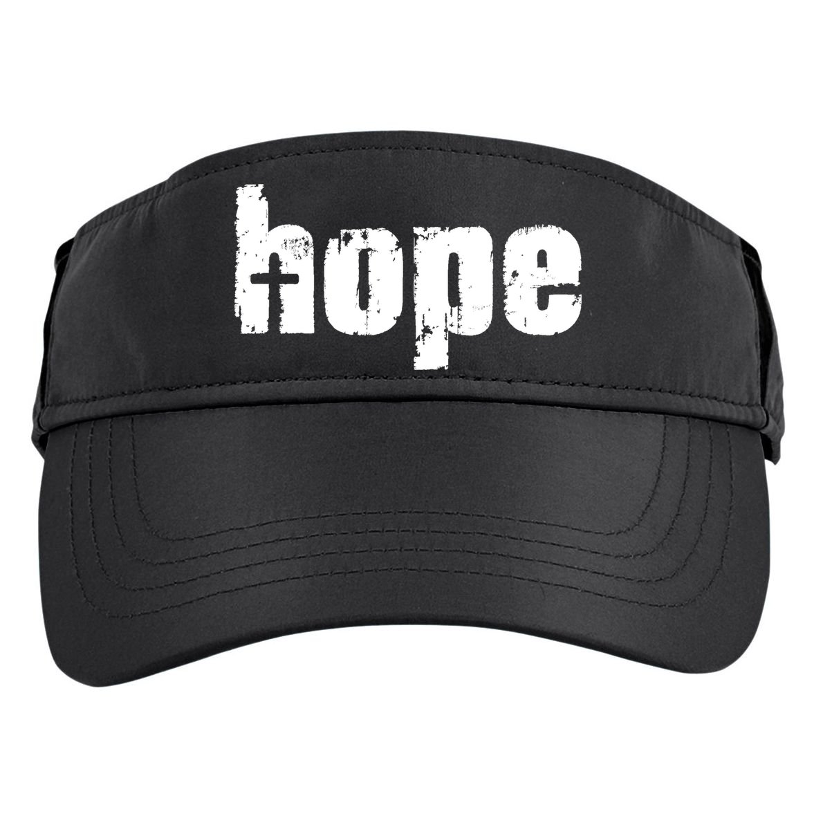 Hope Cross Christianity Adult Drive Performance Visor