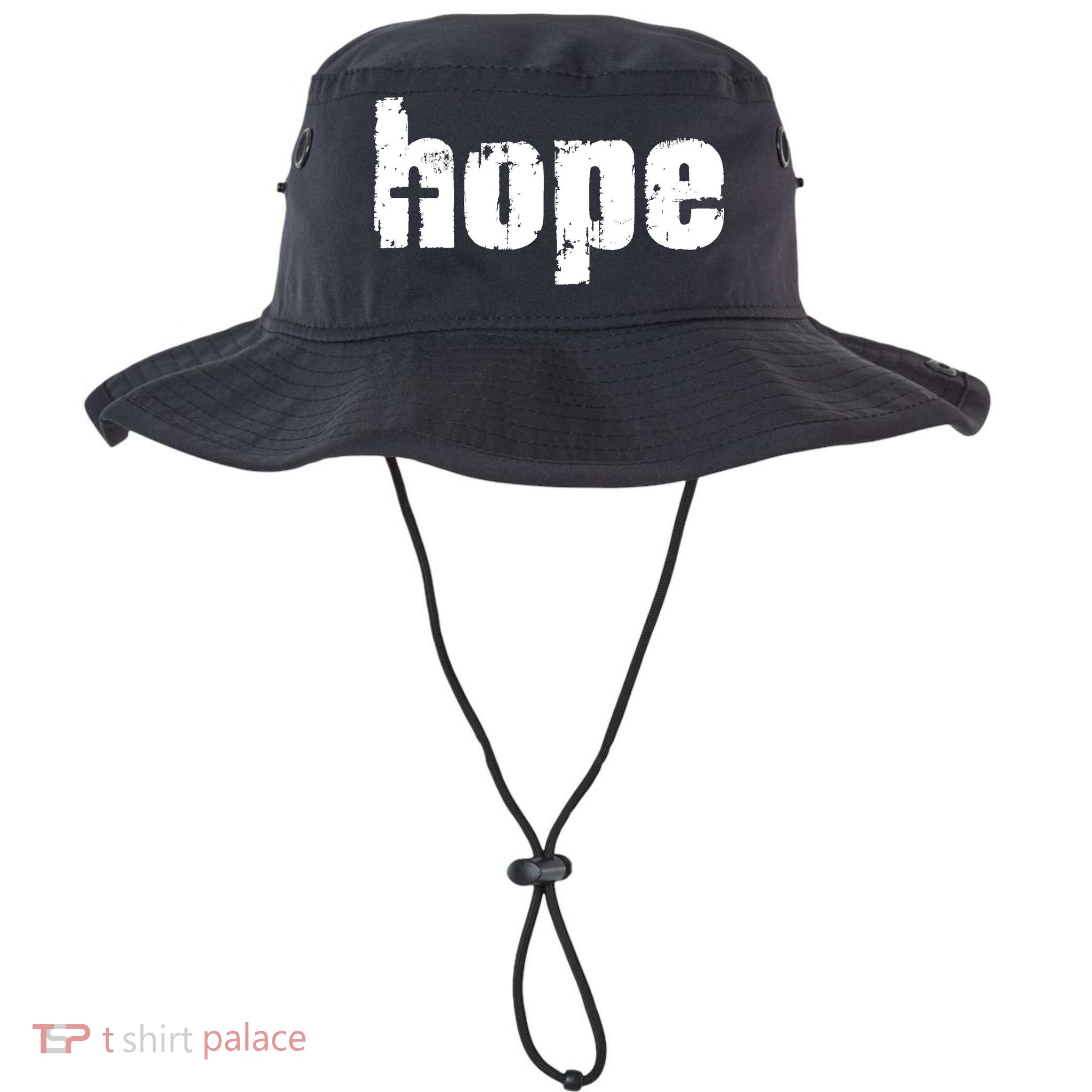 Hope Cross Christianity Bucket Hat