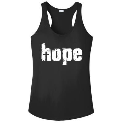 Hope Cross Christianity Ladies PosiCharge Competitor Racerback Tank