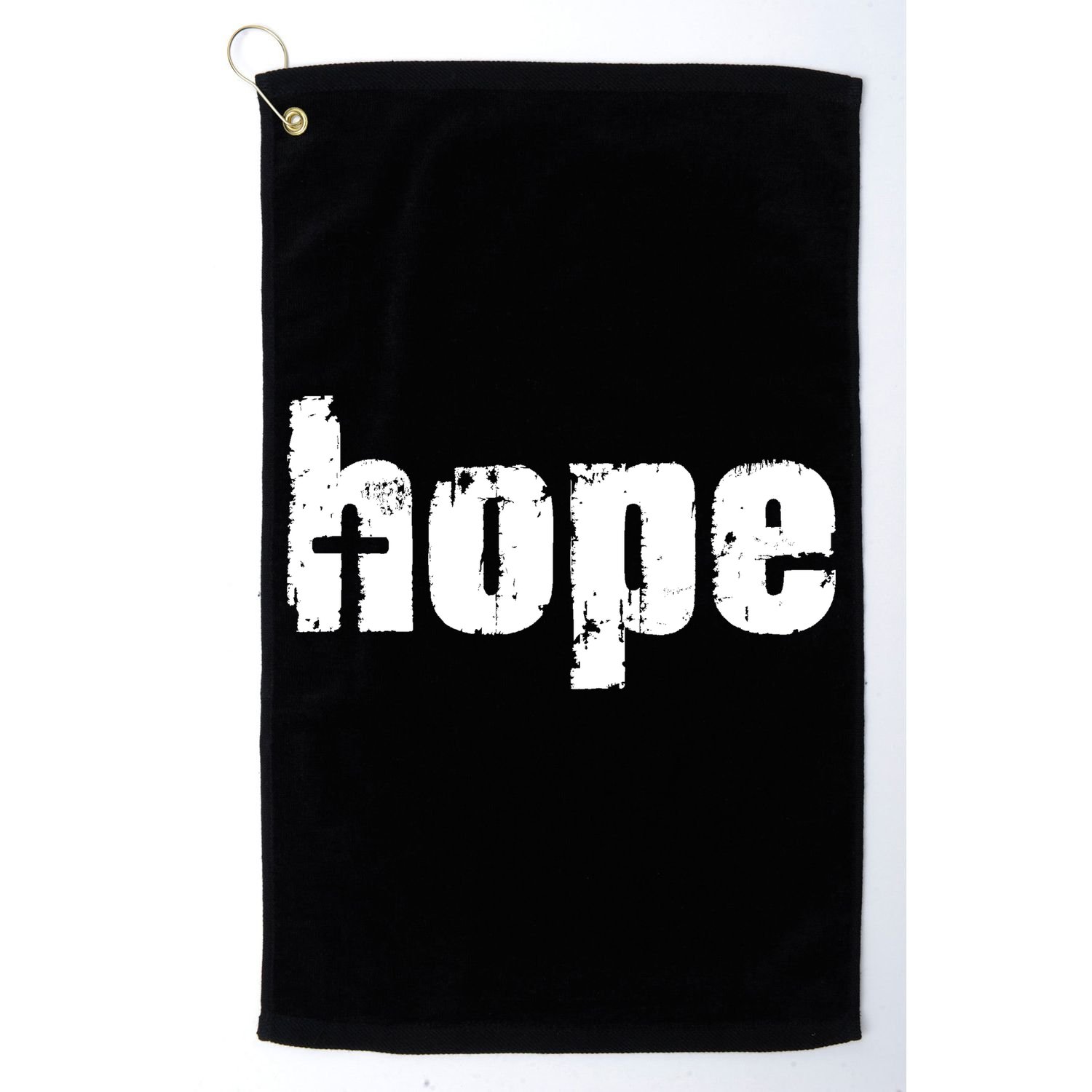 Hope Cross Christianity Golf Towel